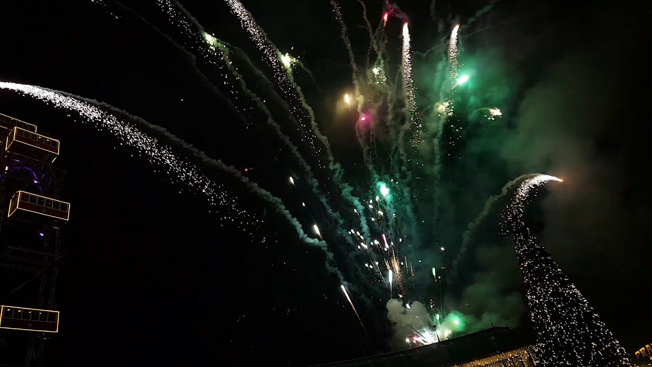 Silvesterfeuerwerk im Prater 2017/2018