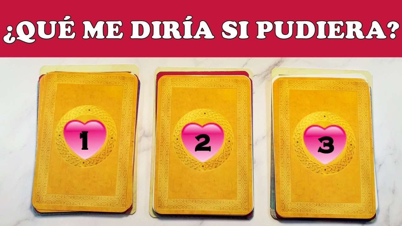 CANALIZACIÓN ¿QUÉ ME DIRÍA SI PUDIERA? 💖 Tarot Interactivo Hoy 🔮