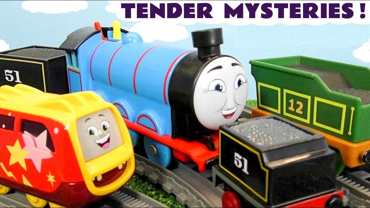 Toy Train Tender Mystery Stories with Thomas Trains