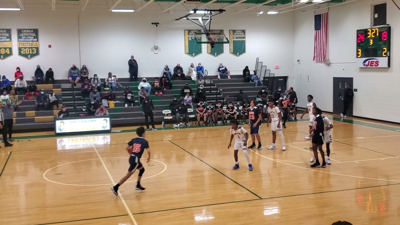 Maury vs Oscar Smith JV Basketball Catholic High Tournament (DEC 2021)