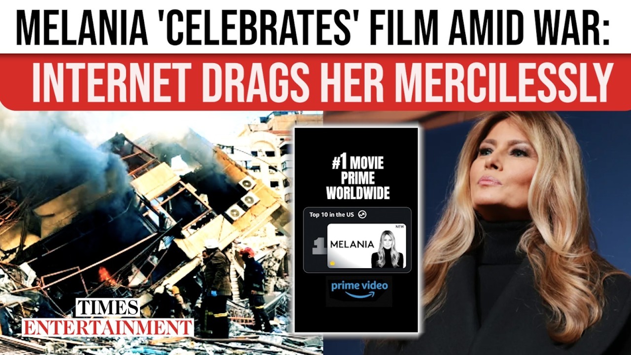 First Lady Melania Trump Called A ‘JOKE’ For Her Film Celebration Amid Middle East Tensions