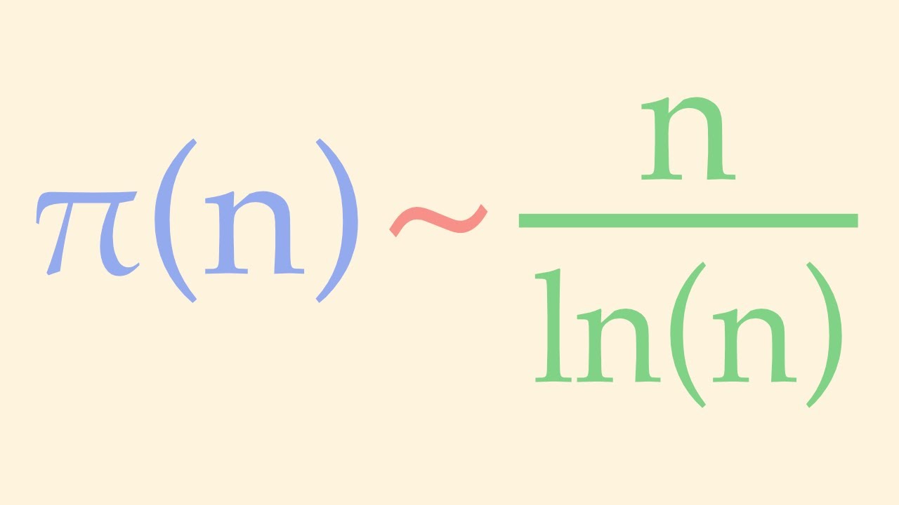 07 - The Prime Number Theorem (What It Does And Doesn't Say)