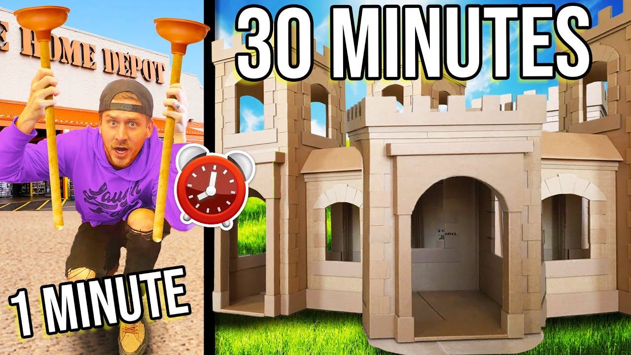СКОРОСТНОЕ СТРОИТЕЛЬСТВО ФОРТОВ! *ТОЛЬКО ТОВАРЫ ИЗ HOME DEPOT*