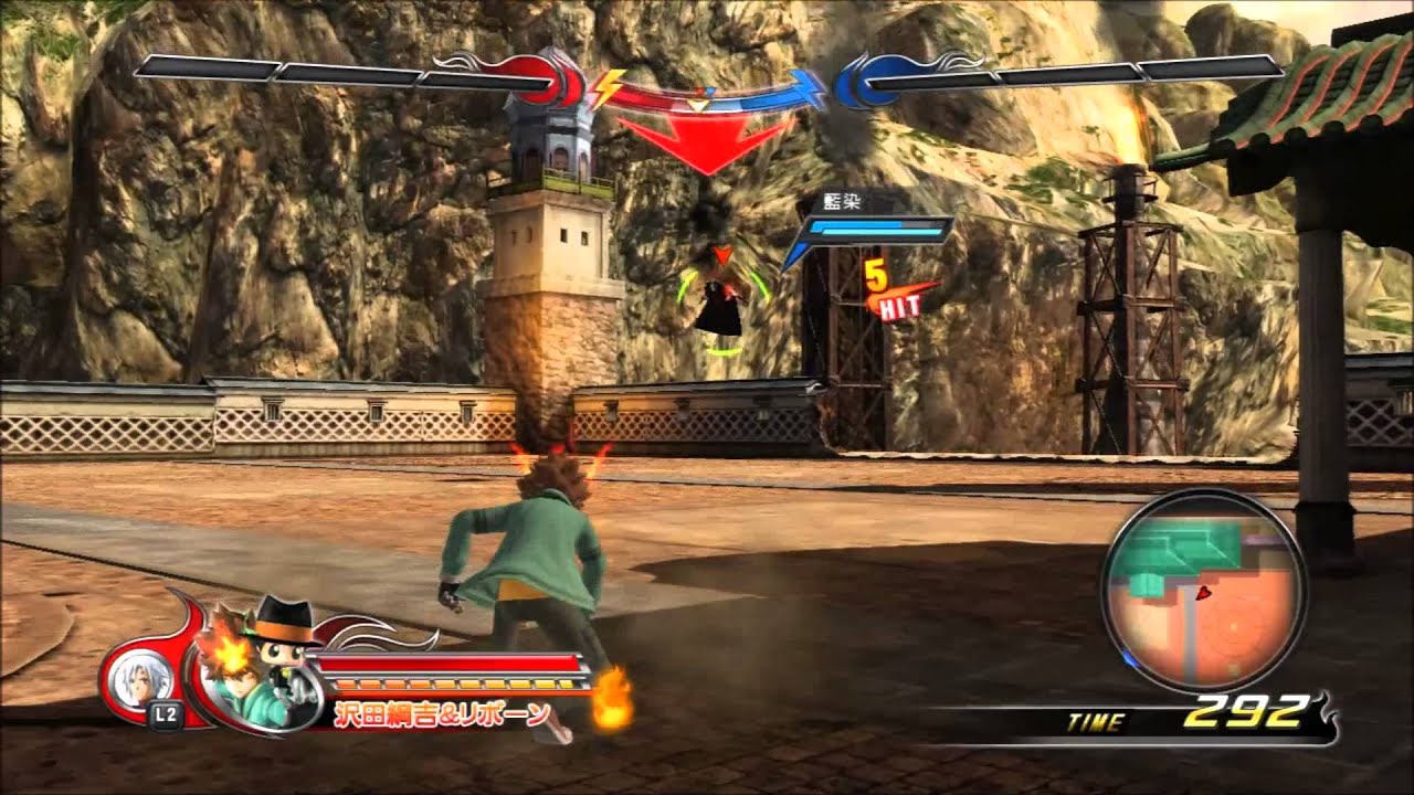 J Stars Victory VS: Sawada Tsunayoshi  Special Attacks and Victory Burst.
