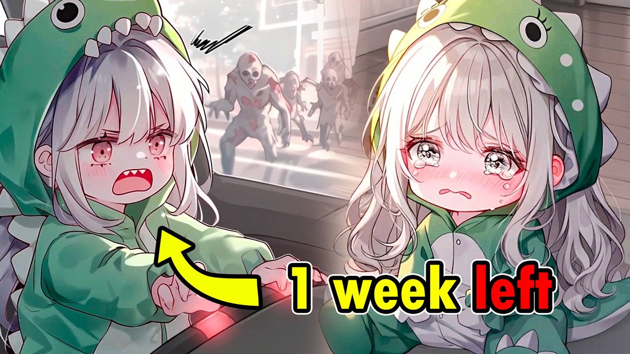 1 ONE WEEK LEFT .  She’s reborn as a kid in a zombie-infested world.