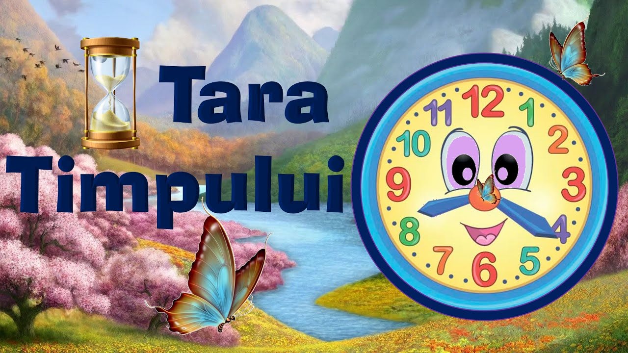 Tara timpului 🦋 ceasul, zilele saptamanii, lunile si anotimpurile 🦋 stiati ca? 📚
