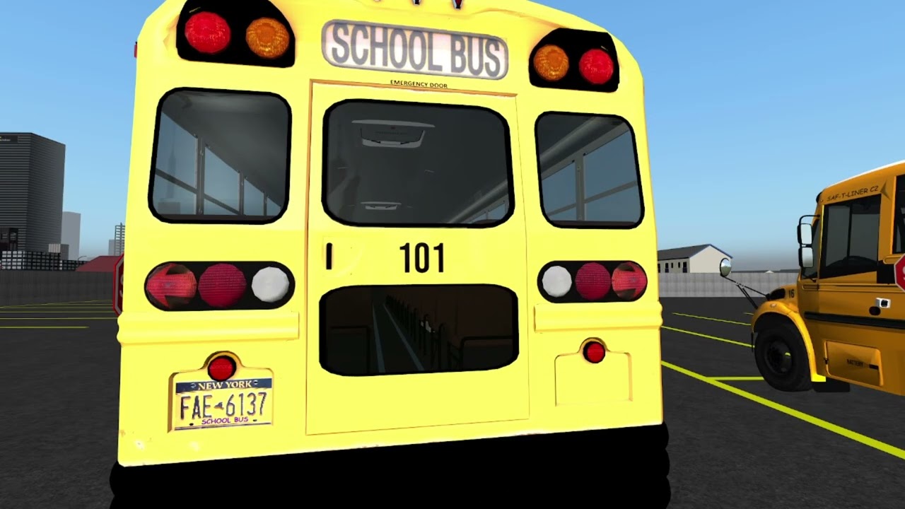 Bus 16 Update + Review KCSD's Blue-Bird GMC CV200 (Rigs of Rods)