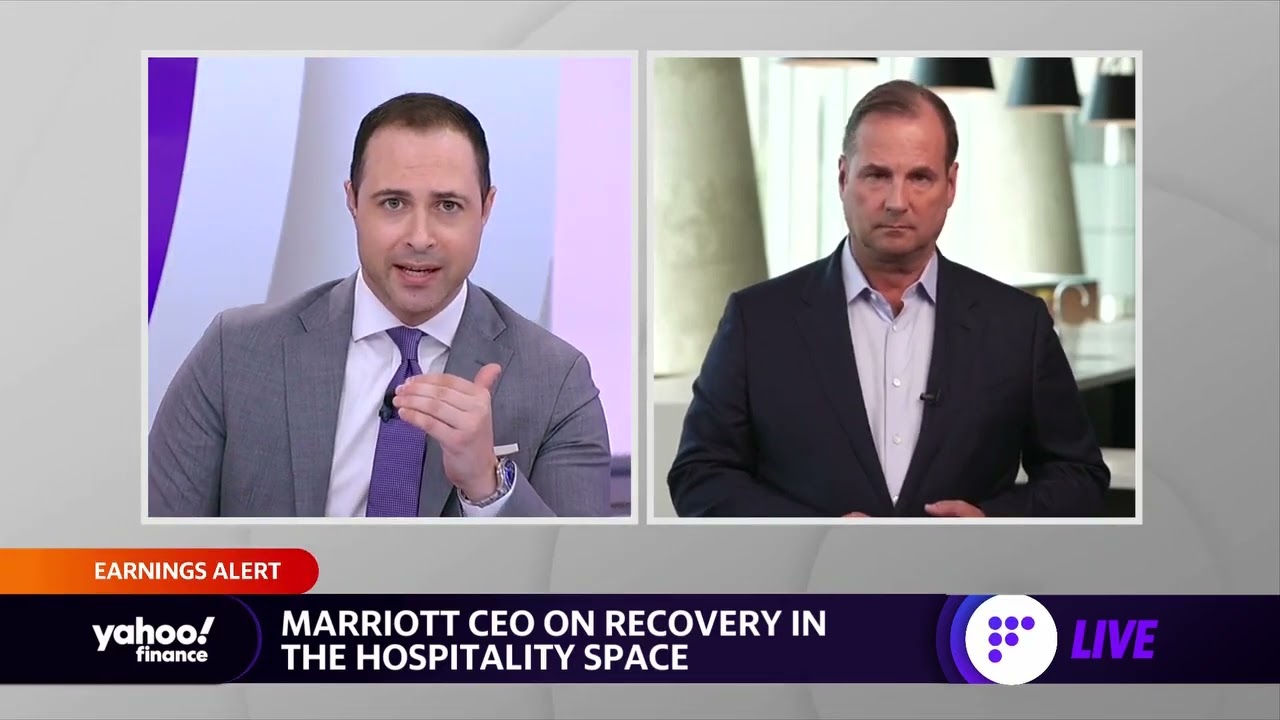 Marriott CEO: Earnings indicate the broad 'resilience of travel'
