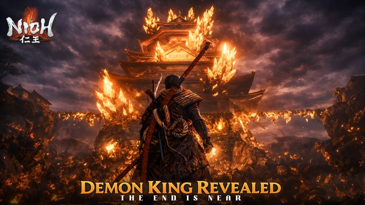 END IS NEAR...DEMON KING REVEALED | Nioh Livestream - Part 16 #nioh #soulslike #gaming
