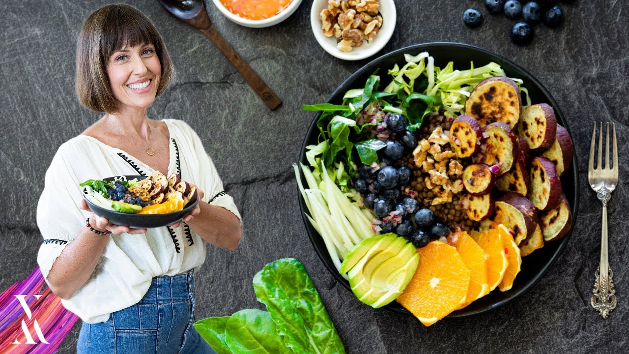 How to Make a MOUTHWATERING ANTI-INFLAMMATORY Buddha Bowl 🥣