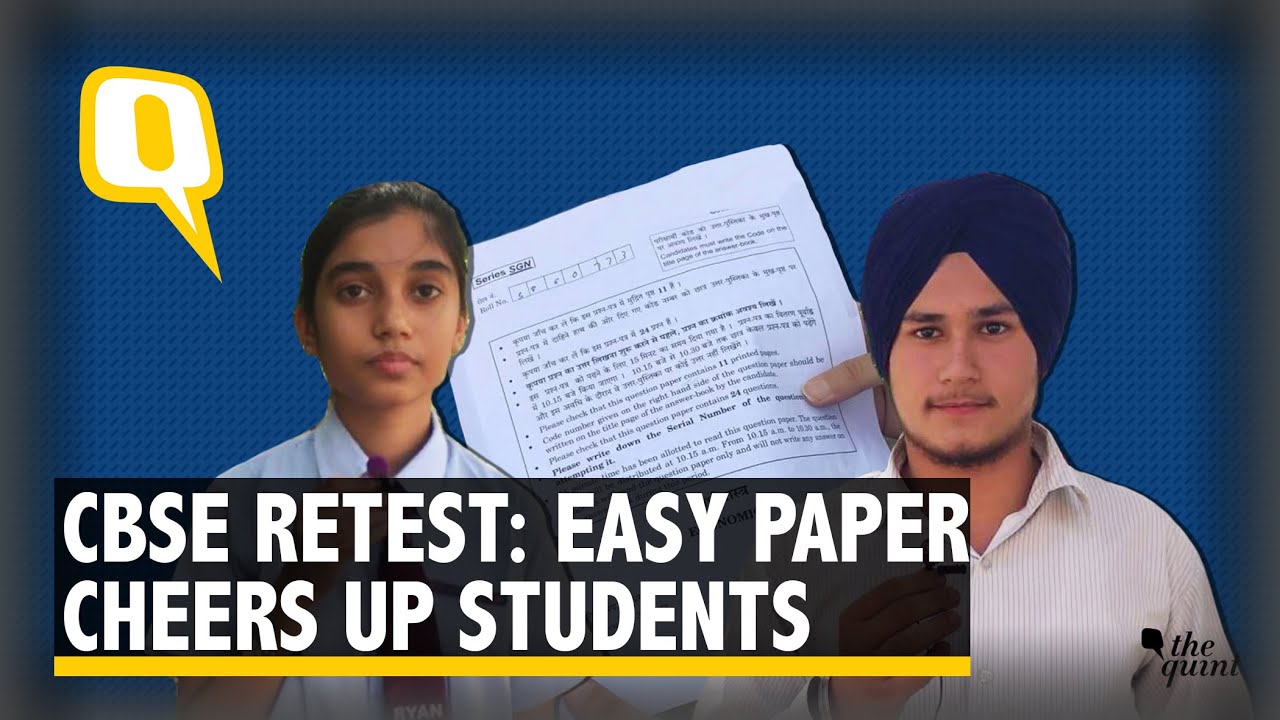 After Paper Leak, CBSE Conducts Economics Exam Again