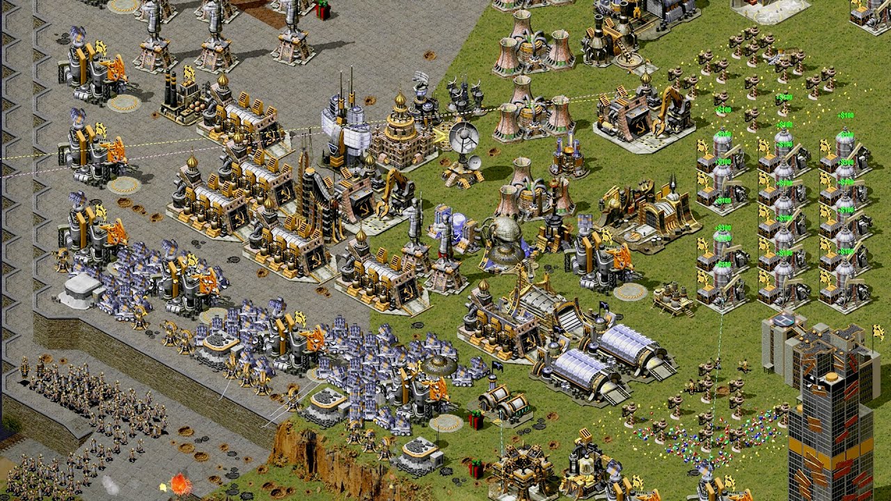 Red Alert 2 Yuri Revenge - Extreme AI - 7 Soviet Vs Soviet - Pretty Woman V5.0 By AP