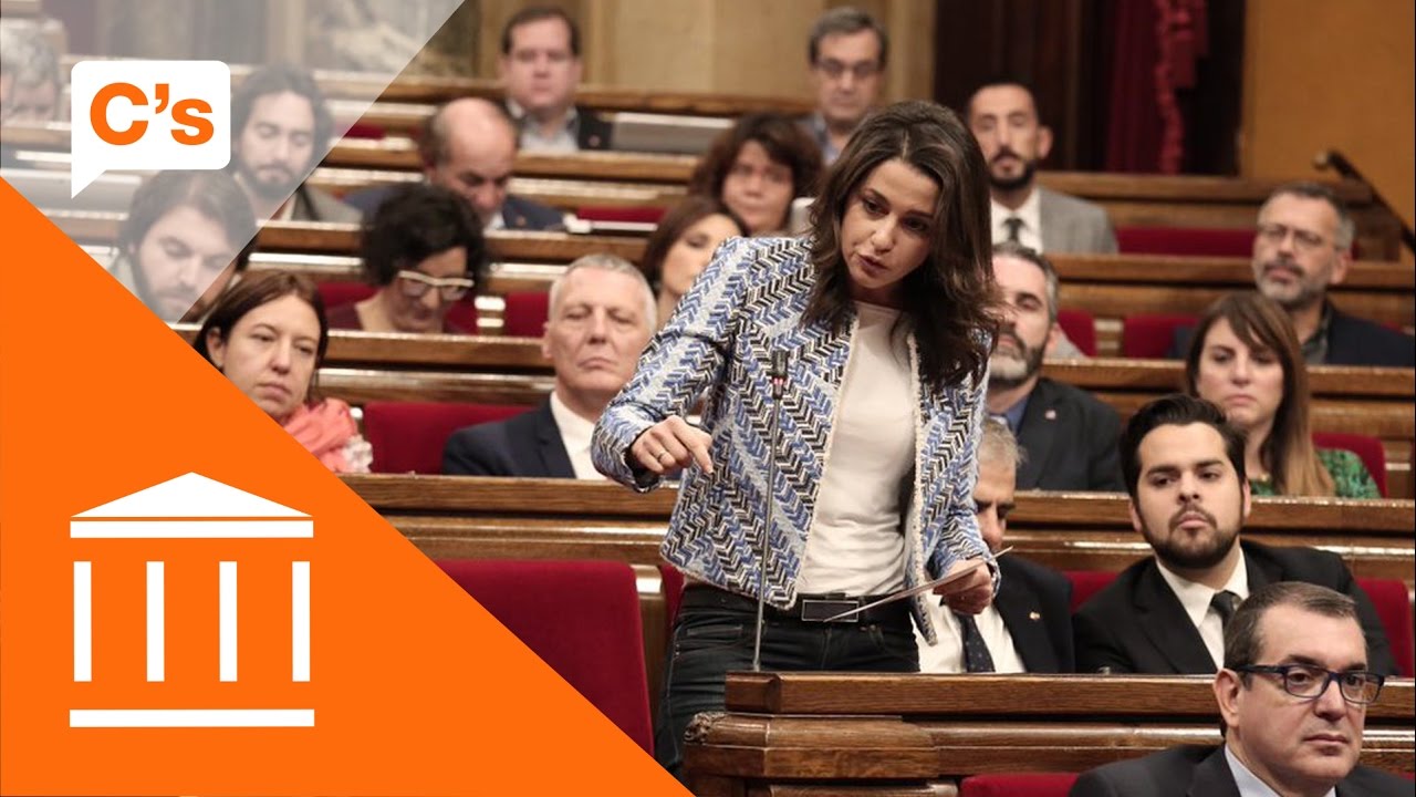 Inés Arrimadas. Pregunta a Puigdemont sobre su ausencia en la cumbre autonómica