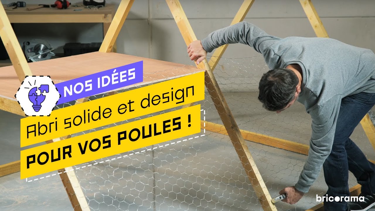 Besoin d'un poulailler mobile ? Fabriquons-le ensemble | Bricorama