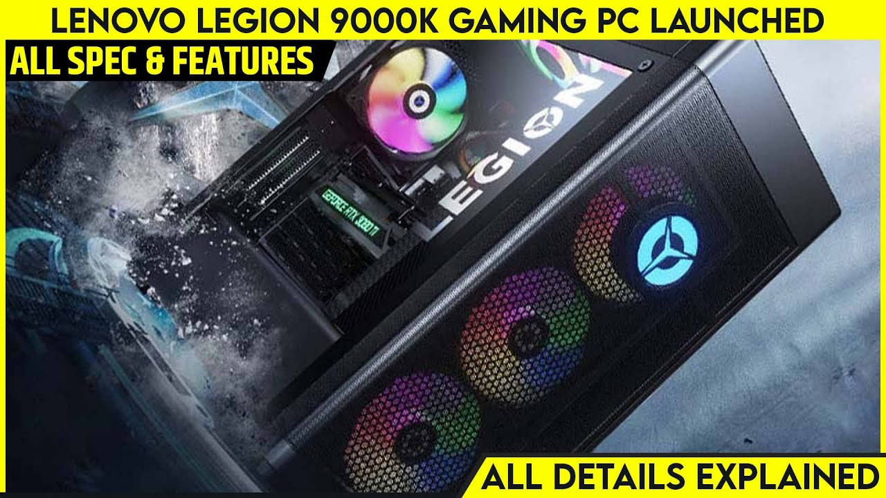 Lenovo Legion 9000K Gaming PC Launched With 12th Gen Alder Lake CPUs, DDR5 Memory & PCIe 5.0 Support