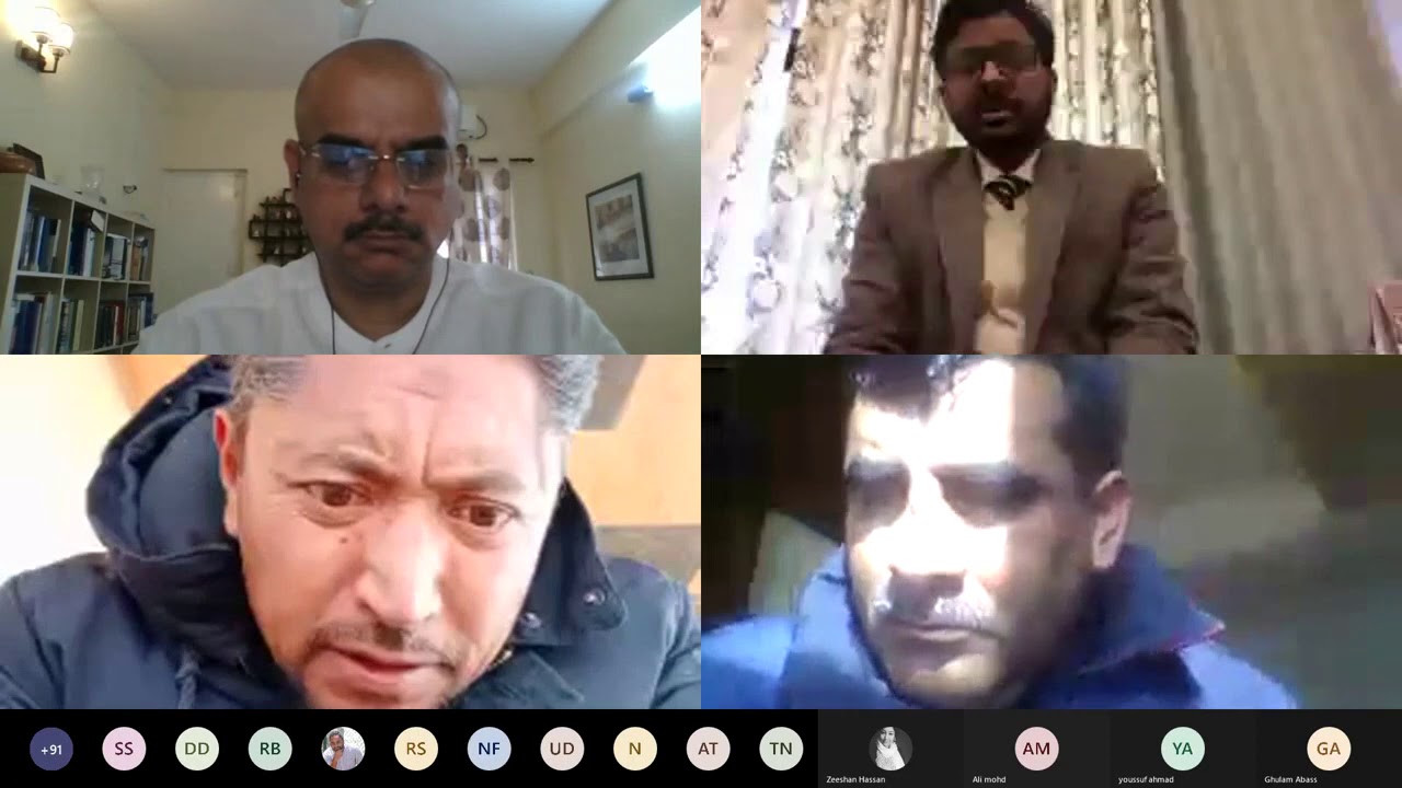 Launch of DRISHTI by Commissioner Secretary UT Ladakh Shri Ajeet Kumar Sahu IAS