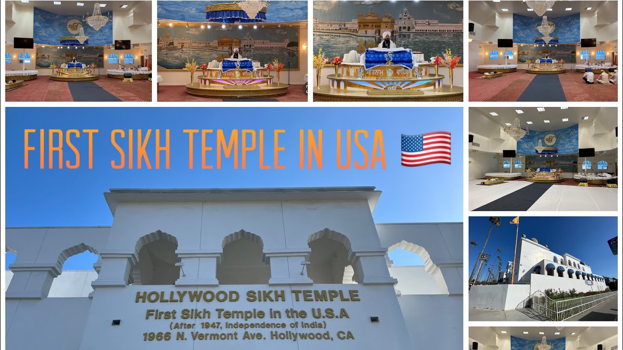 [4k] Hollywood Sikh Temple | Gurdwara Sahib In Los Angeles | California | Usa 🇺🇸 22