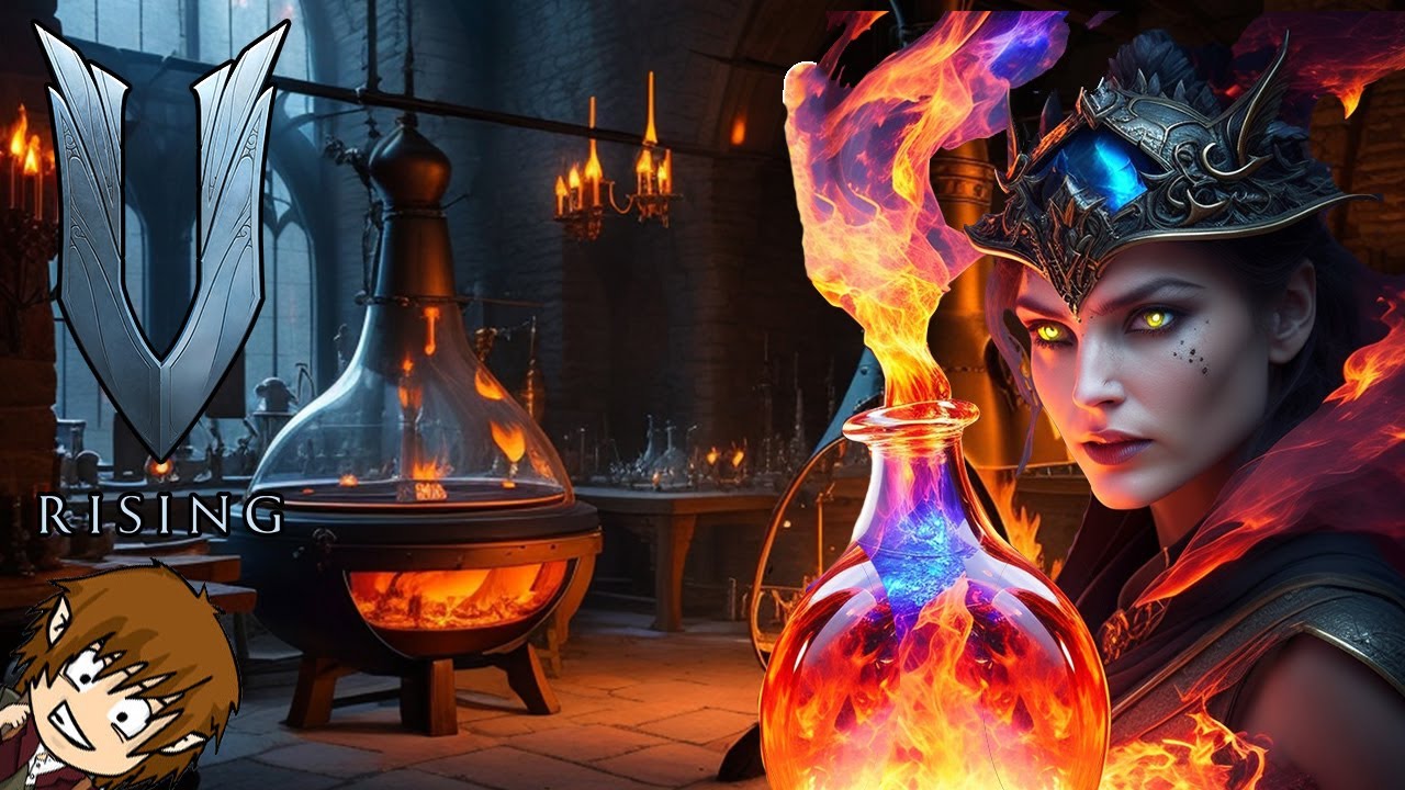 V Rising - Secrets of Gloomrot: Grethel on fire! 🔥 #17