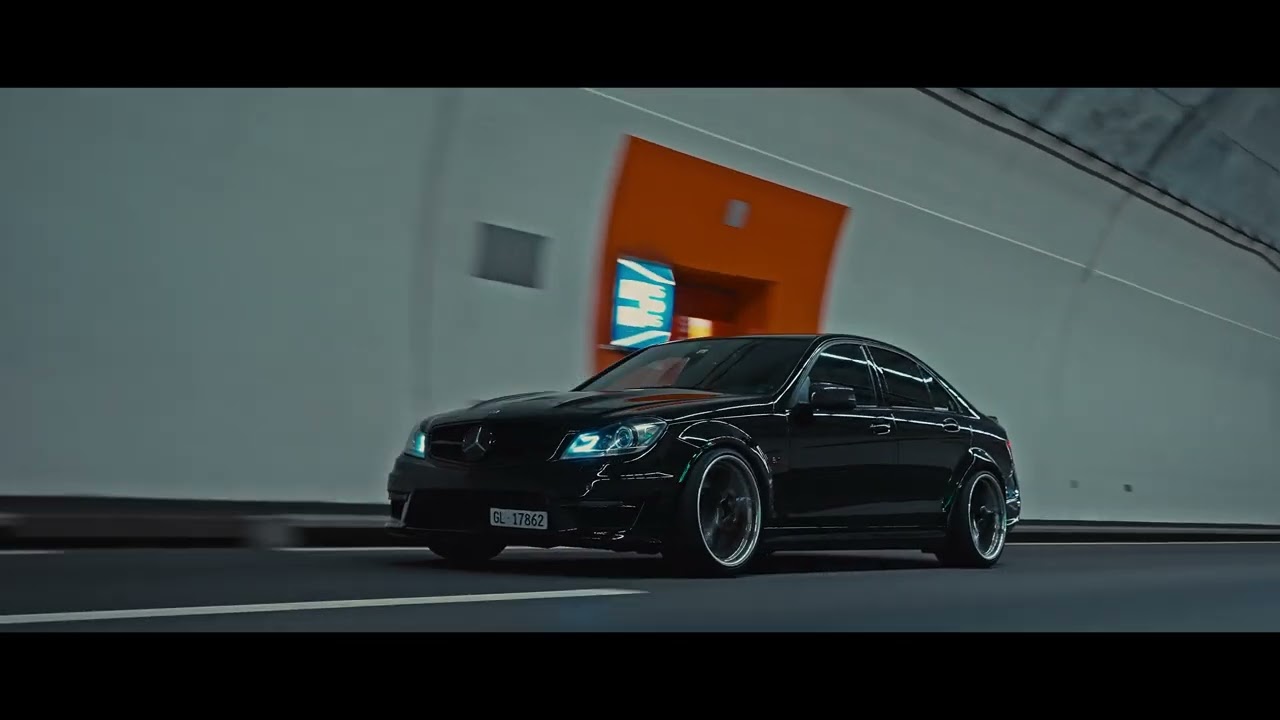WIDE C63 W204 NIGHTRUN | 4K
