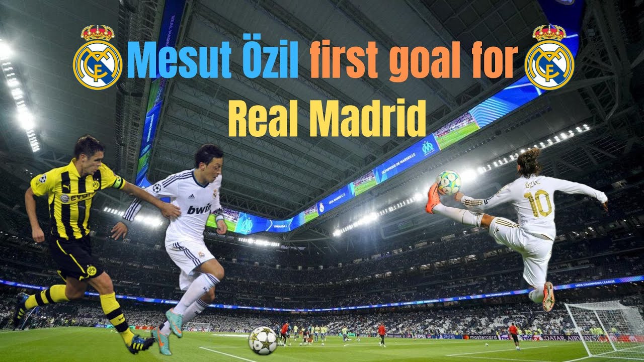 Mesut Özil First Goal For Real Madrid