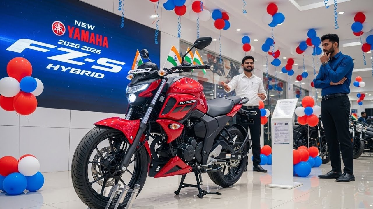 NEW 2026 Yamaha FZ-S Hybrid 😱 Mileage King Bike Launched  Price, Features & Power Revealed!”