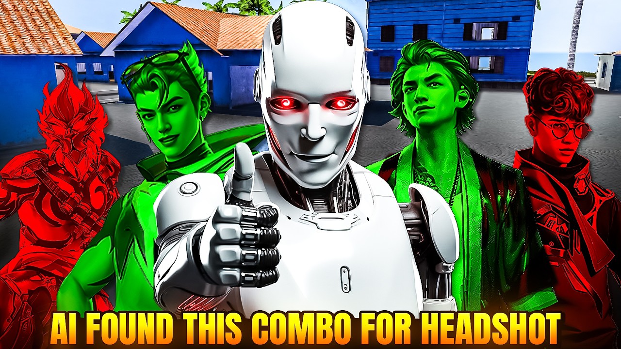How AI Gave Me The Best Character Combination For Headshots In Cs Rank |CS Best Character Skill |