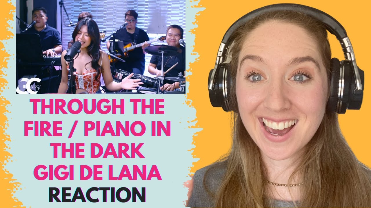 Voice Teacher Reacts to Through the Fire / Piano in the Dark by Gigi De Lana