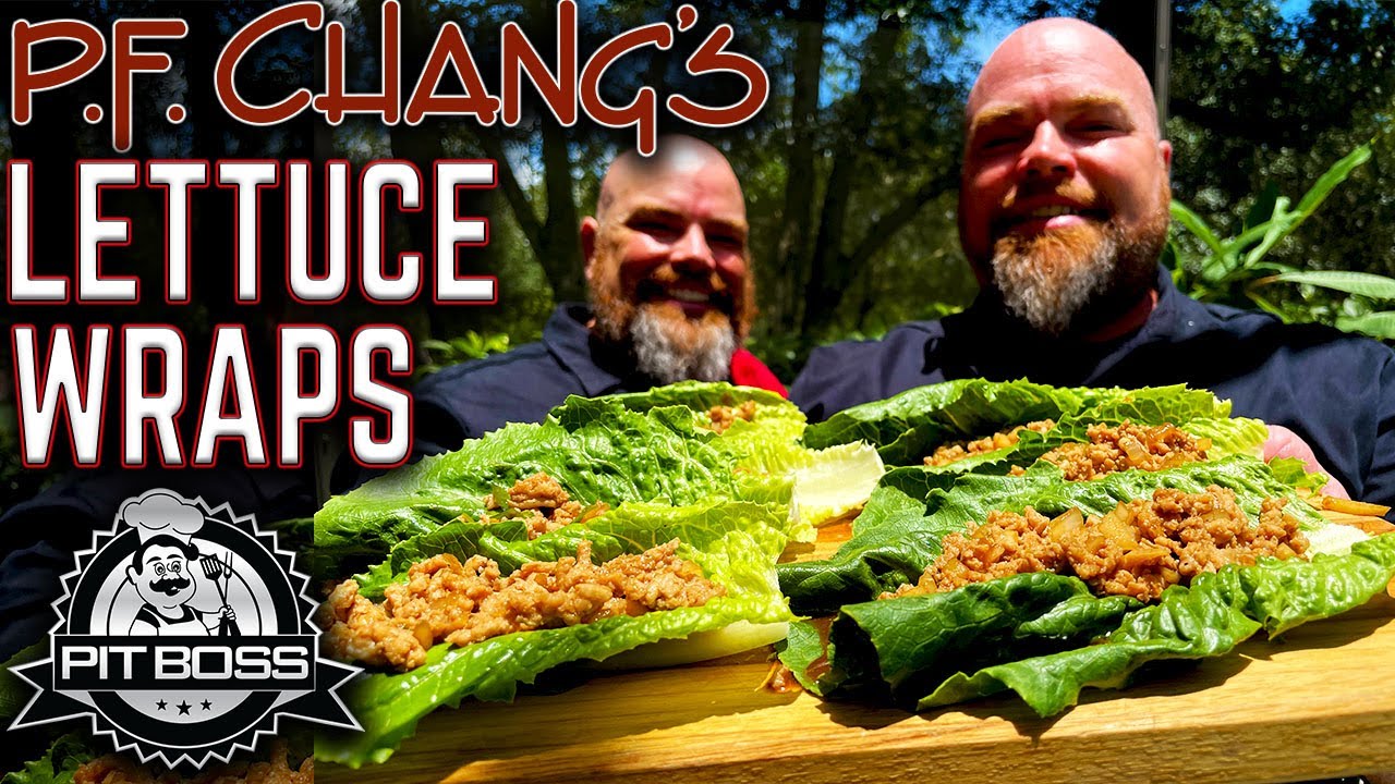 PF CHANG'S, BUT BETTER?! COPYCAT LETTUCE WRAPS MADE ON FLAT TOP GRILL   PIT BOSS SIERRA GRIDDLE COOK