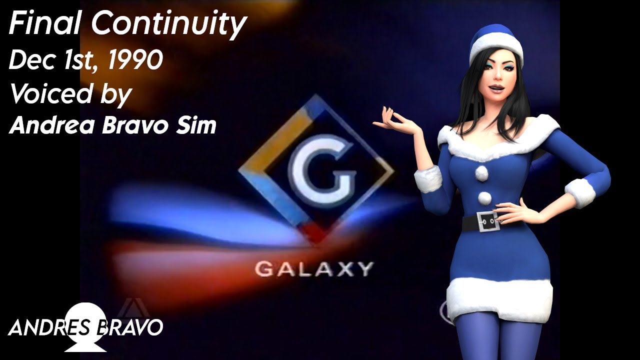 BSB Galaxy [UK] - Final Continuity [1st December 1990] - AI Redubbed by Andrea Bravo Sim