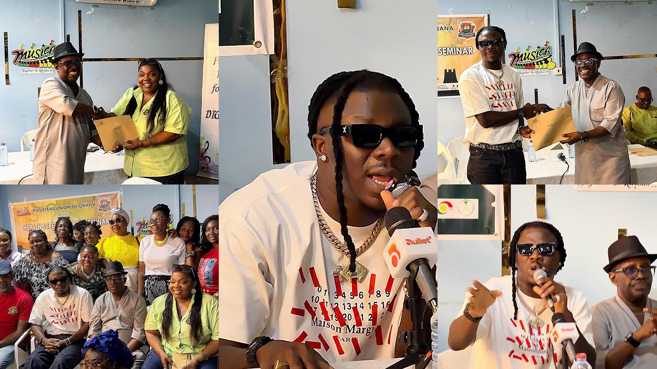 🔥 Stonebwoy & Celestine Donkor Joined MUSIGA & Expresses Disappointment with Musicians Begging Money