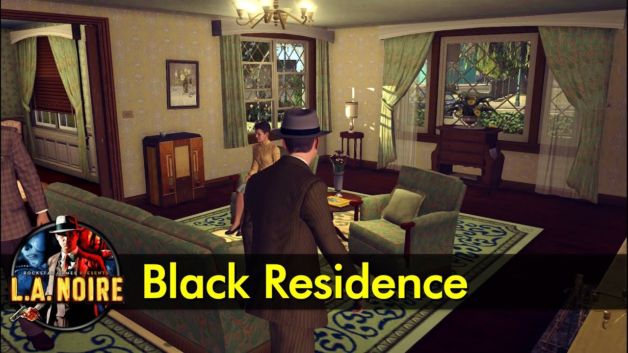 Black Residence (from 'The Driver's Seat') | L.A. Noire - The Game Tourist