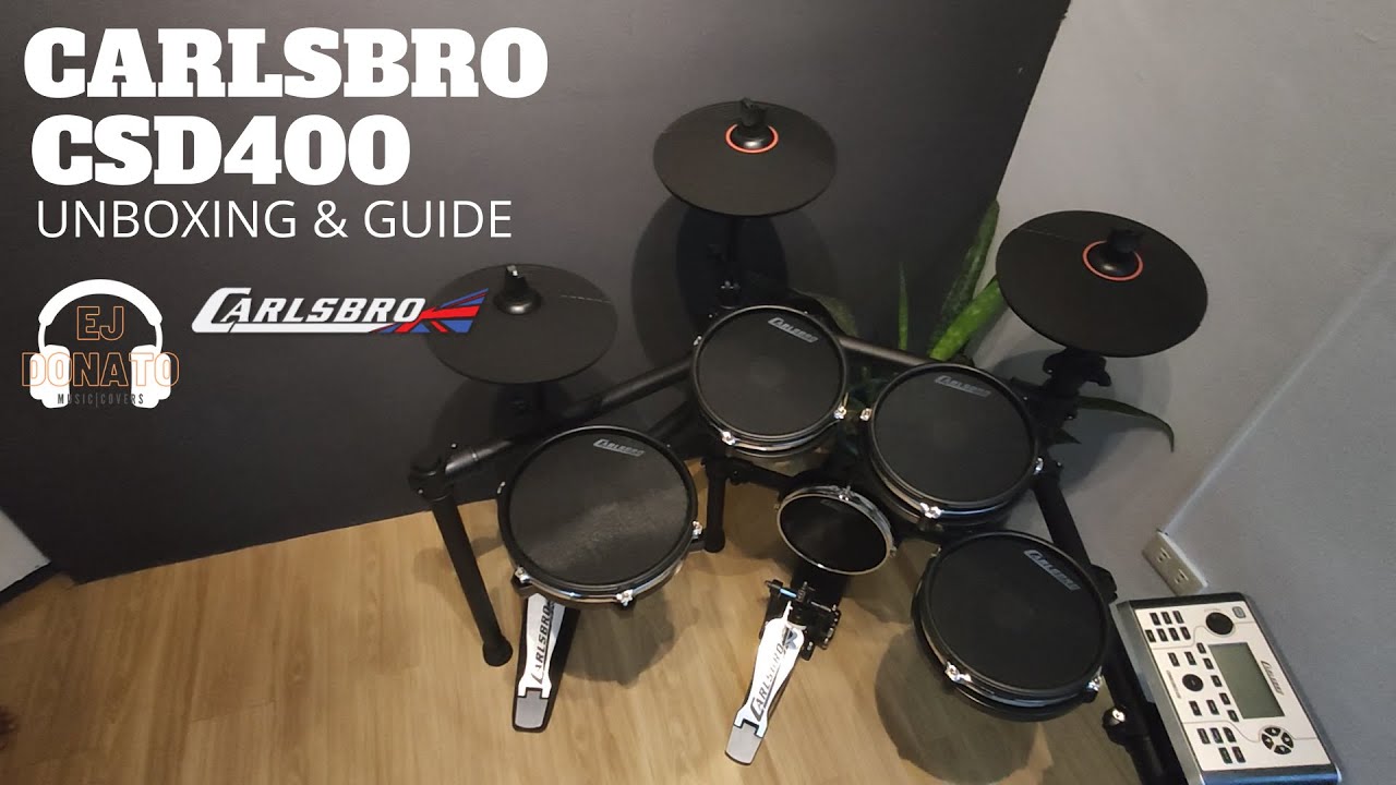 Carlsbro CSD400 unboxing
