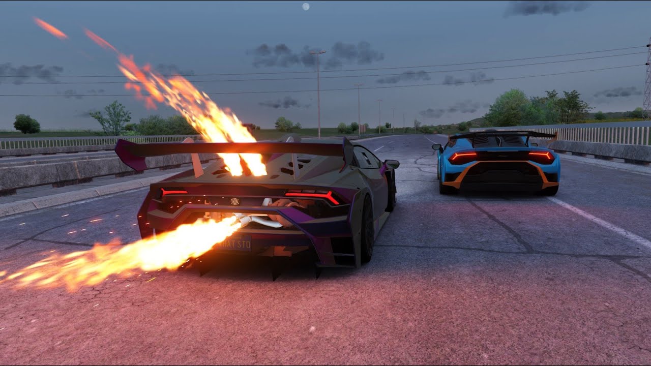 Lamborghini Huracan Alex Choi's Unicorn V4 vs Lamborghini Huracan STO at Miseluk #2