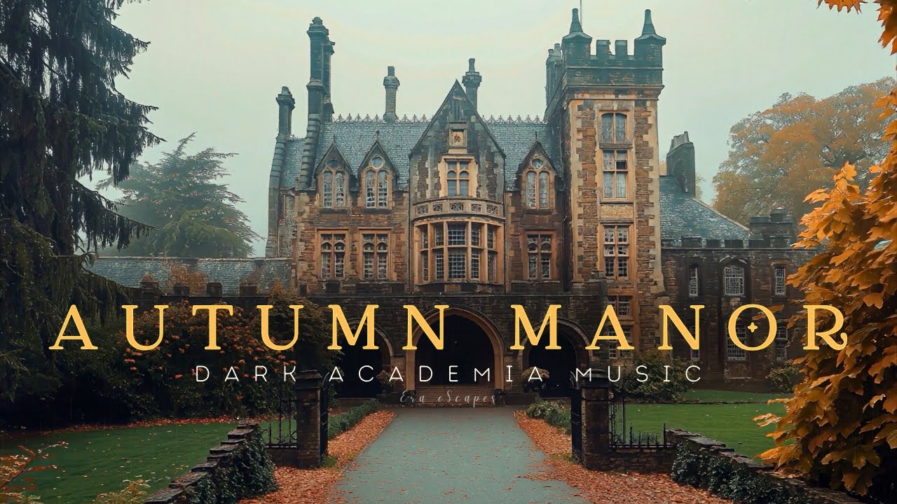 Step inside a Moody Victorian Manor | Dark Academia Piano for Studying & Deep Focus