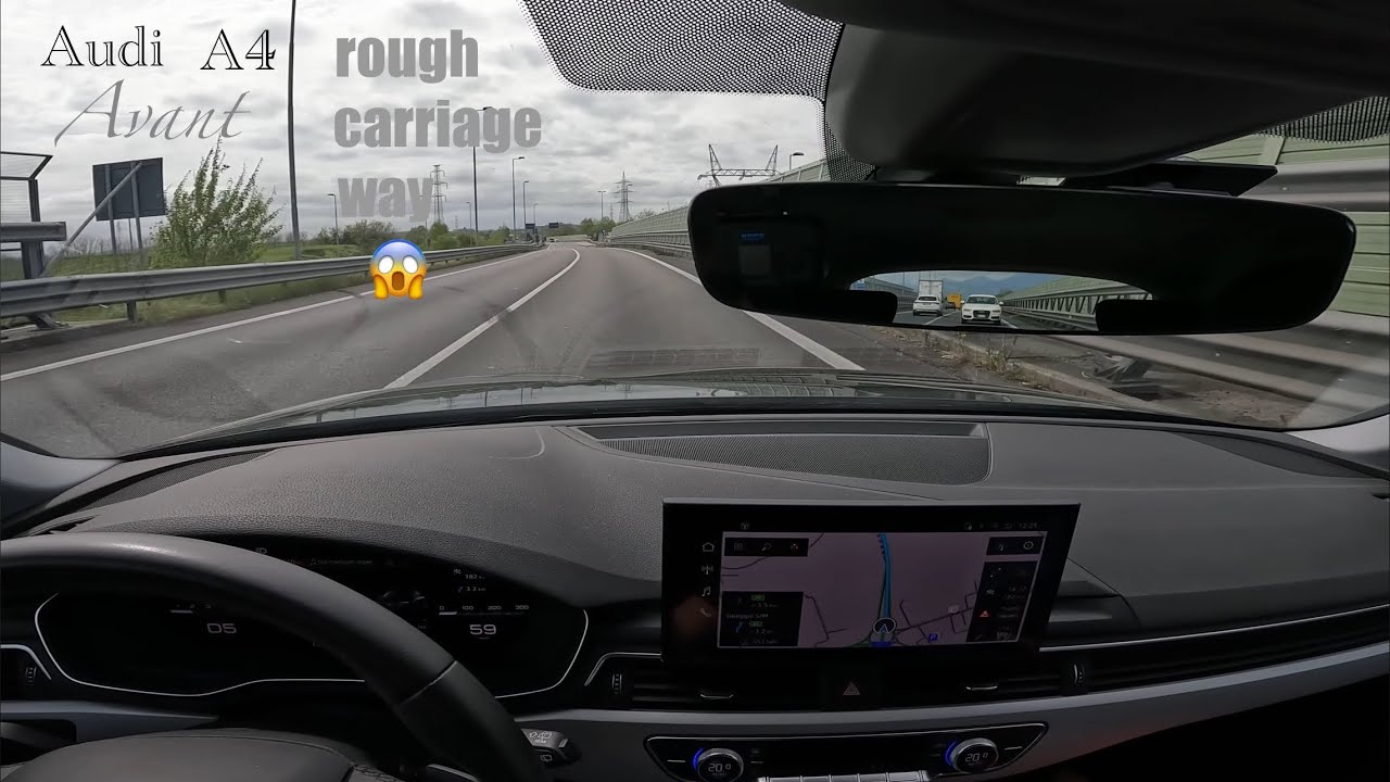 Audi A4 Avant (B9) TDI 35 | Rough Carriageway road