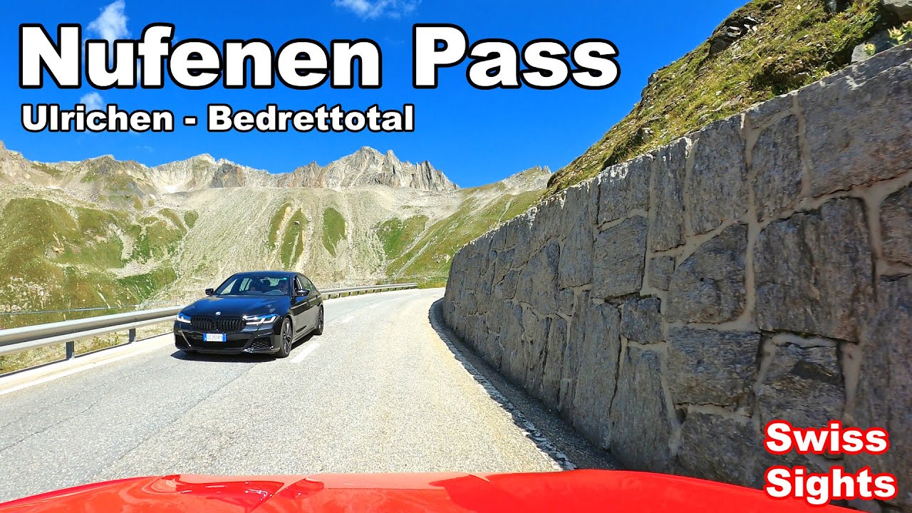 Nufenen Pass Switzerland 4k Drive Ulrichen Bedrettotal