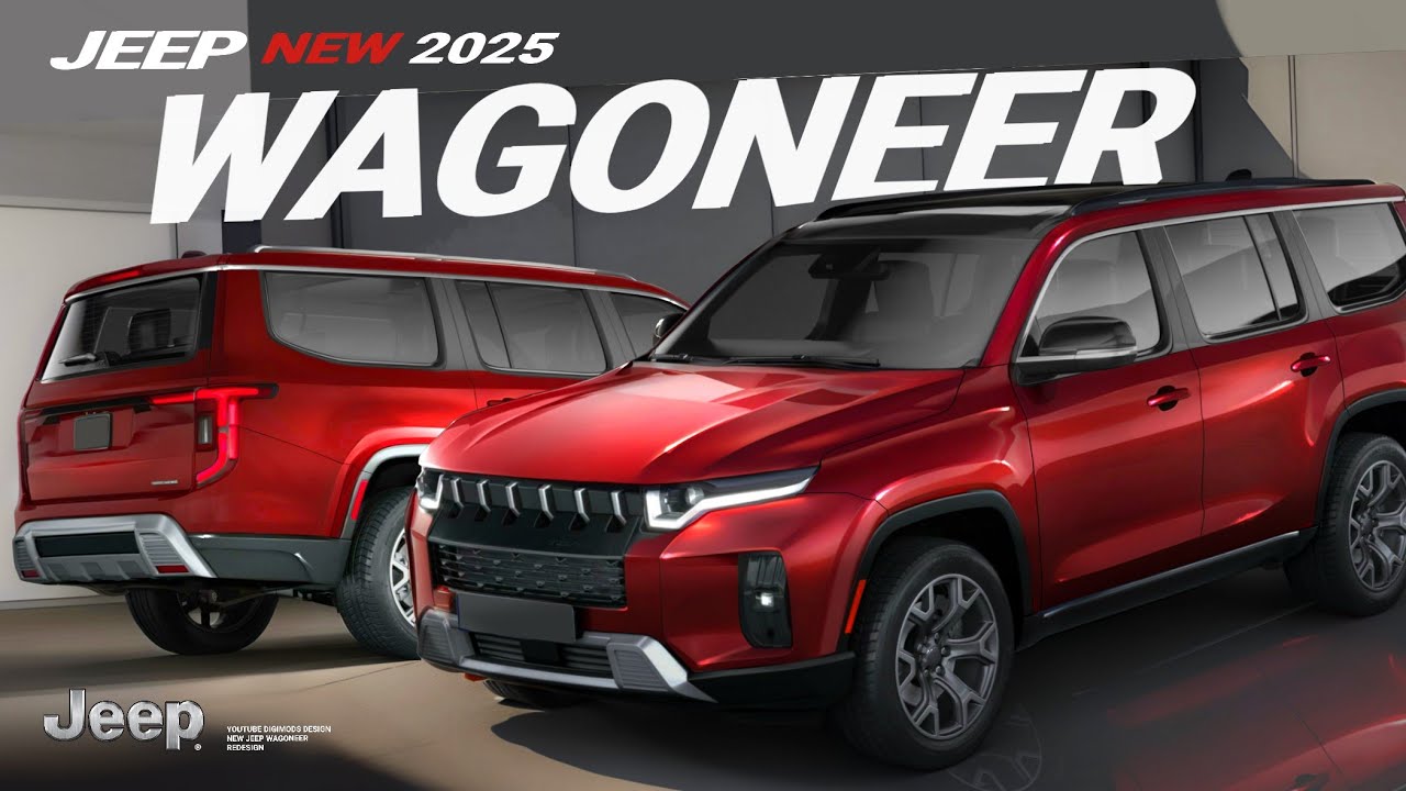 ALL NEW 2025 JEEP WAGONEER? REDESIGN | Digimods DESIGN |