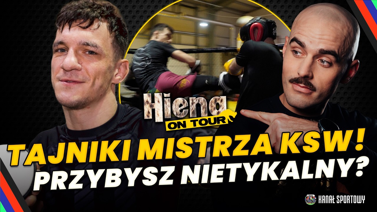 SEBASTIAN PRZYBYSZ NIETYKALNY? TAJNIKI MISTRZA KSW! | HIENA ON TOUR #12 | MACIEJ TURSKI ZAPRASZA