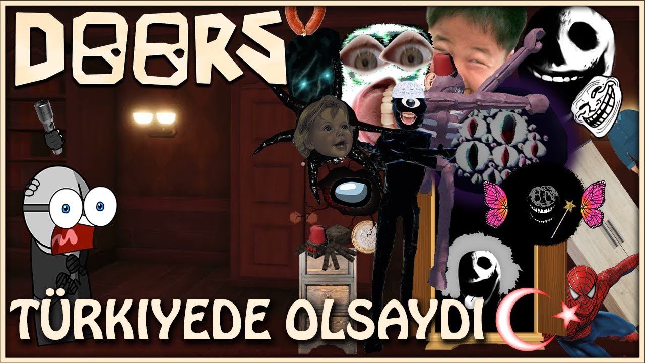 DOORS T&Uuml;RKİYE'DE OLSAYDI! | Roblox [Eleştiri] [Komik Montaj]