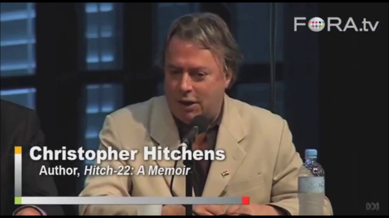 Christopher Hitchens on Israel and Palestine