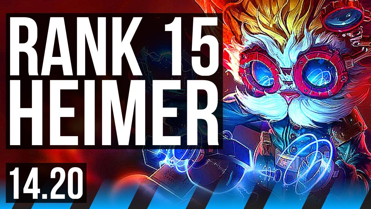 HEIMERDINGER vs SYLAS (MID) | 700+ games, 8/4/14, Rank 15 Heimer | KR Grandmaster | 14.20