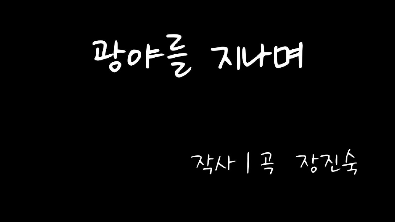 광야를 지나며 | 작사곡 장진숙 | 신의 악단 | 히즈윌 |해금커버