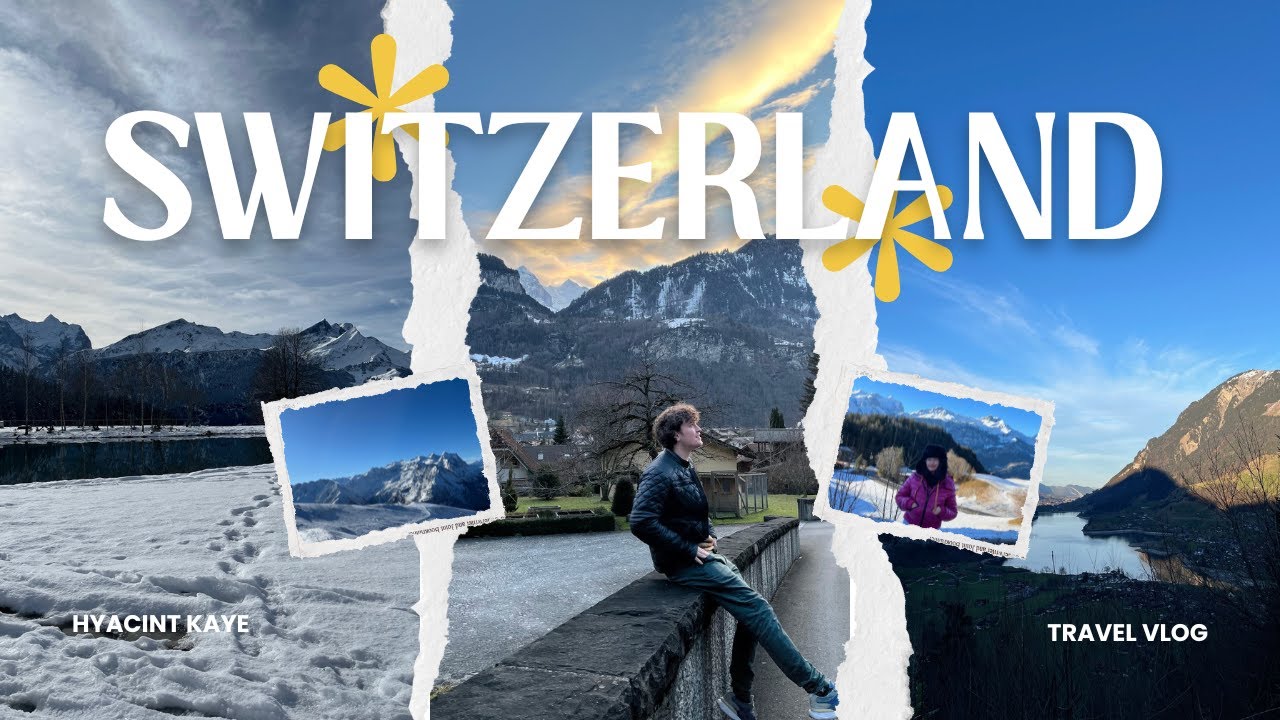 Gone on a roadtrip to Switzerland with my Dutch boyfriend | winter, sledging, unedited (˶˃𐃷˂˶)