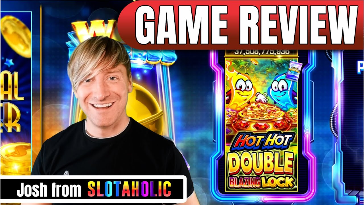 NEW Slot Review!! - HOT HOT DOUBLE BLAZING LOCK by Slotaholic #slots #slotmachines #casino
