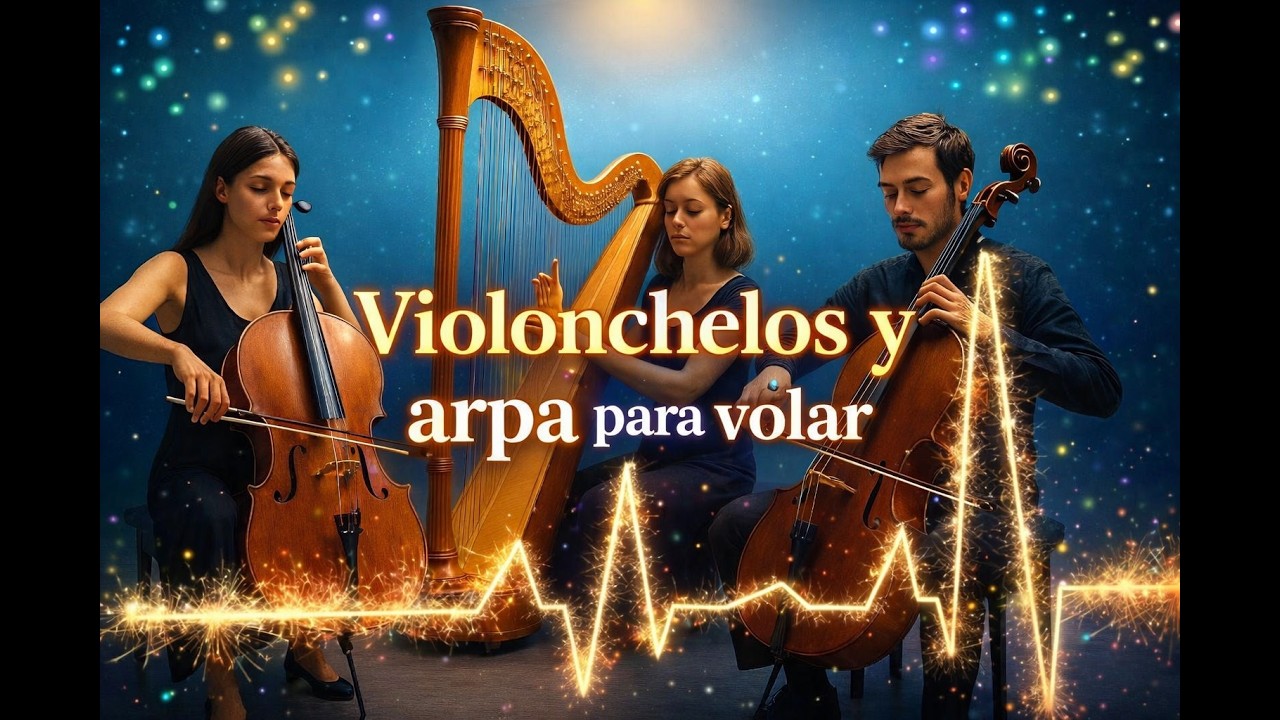 🎻 Violonchelos Relajantes para Estudiar y Concentrarse | Música Instrumental para Enfoque Profundo ✨