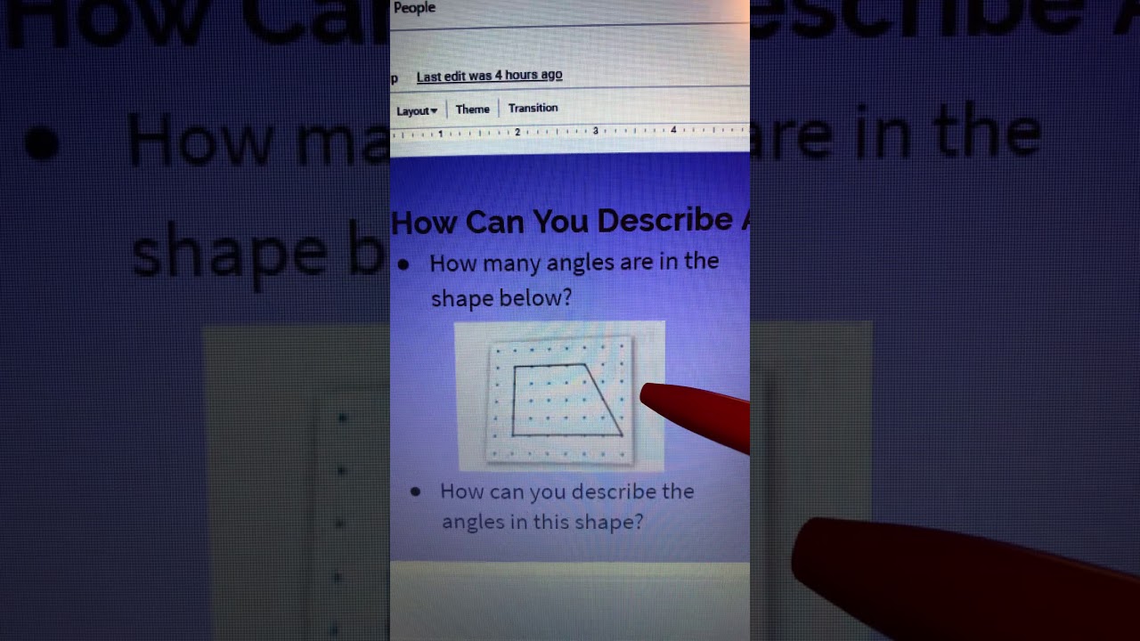 Describing angles 1