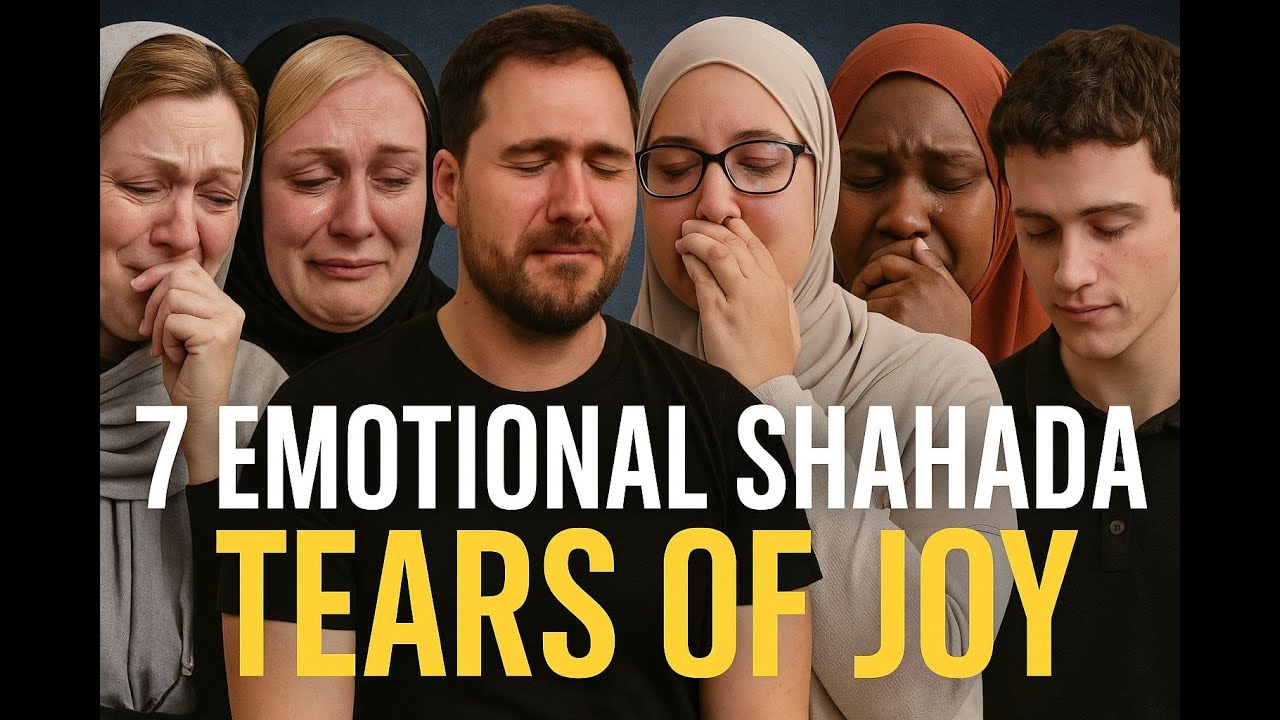 7 Emotional Shahadas Tears of Joy as New Muslims Embrace Islam I Real Stories TheDeenShowTV