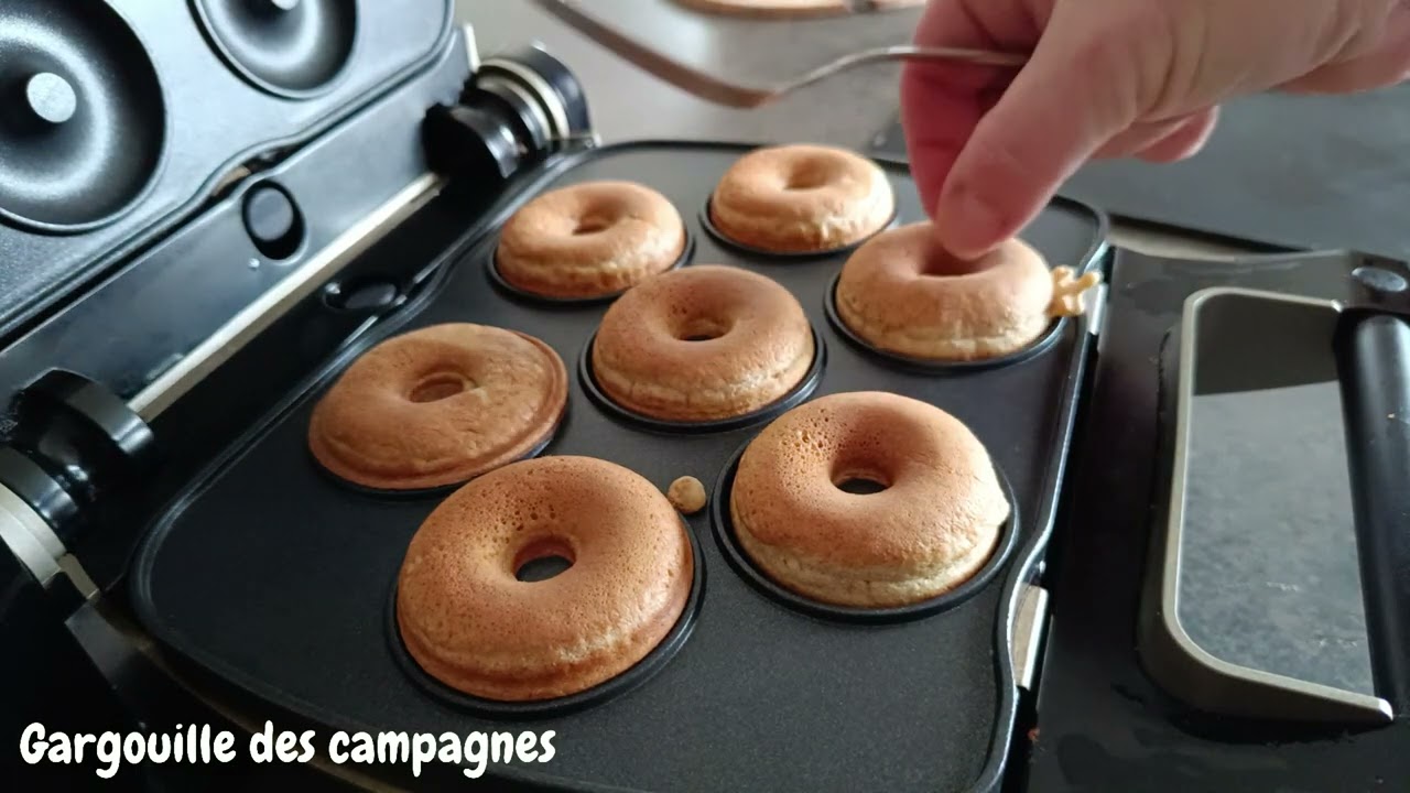 DONUT 'S fait maison super délicieux avec le gaufrier LAGRANGE inratable 