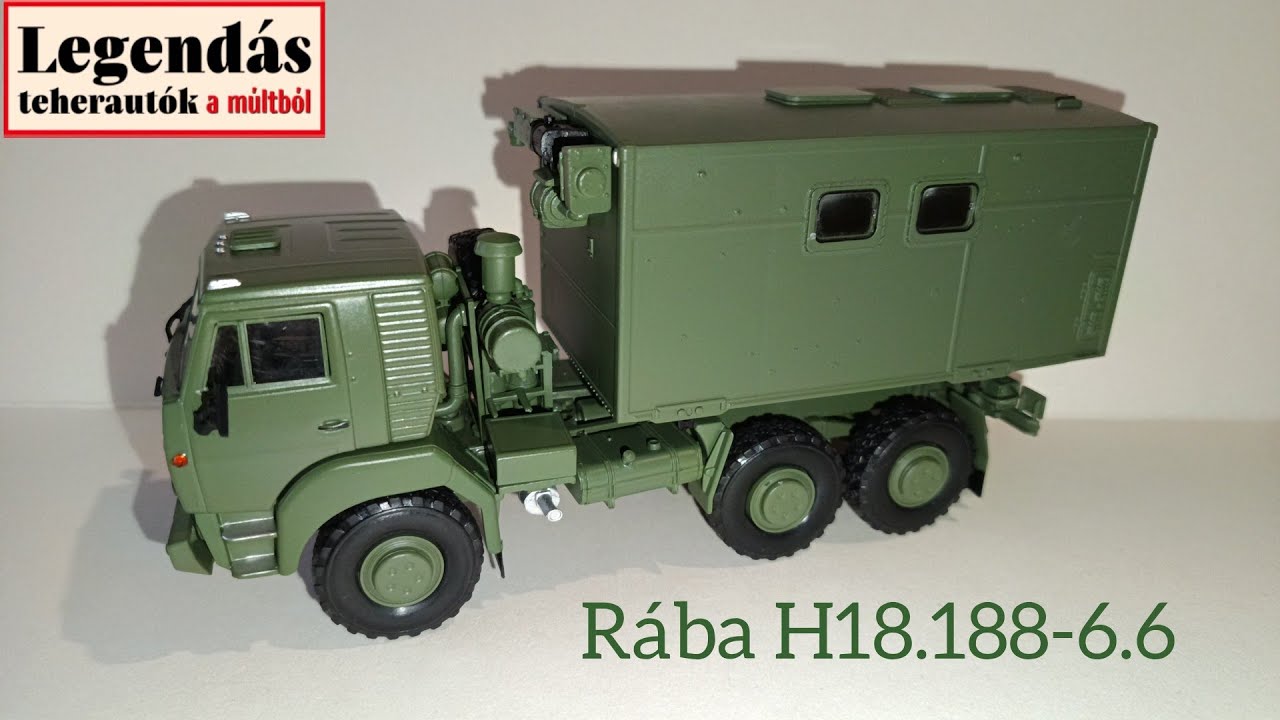 Deagostini - Legendás Teherautók a múltból (44.szám) - Rába H18.188-6.6