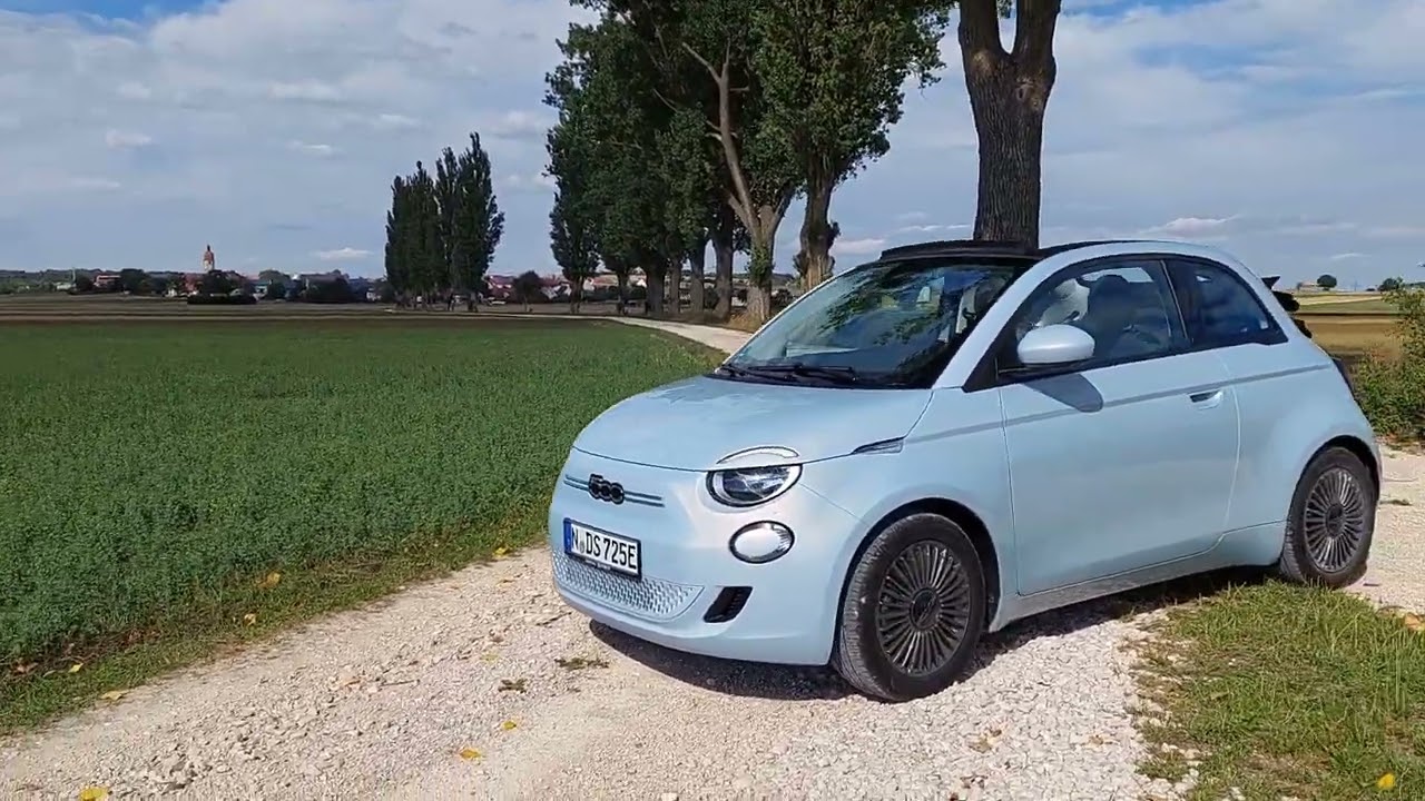 FIAT 500 Electro SUMMERBREEZE #Fiat500electro #Cabrio #summerbreeze #summerspecial
